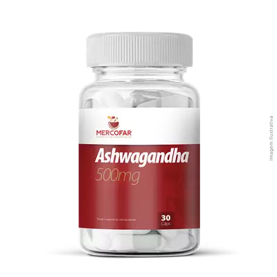 Ashwagandha 500mg 30 Cápsulas