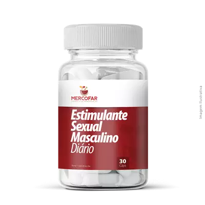 Estimulante Sexual Masculino Diário 30 Cápsulas Estimulante Sexual Masculino Diário 30 Cápsulas