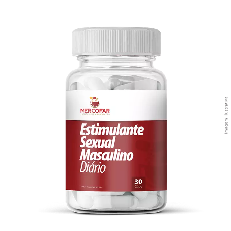 Estimulante Sexual Masculino Diário 30 Cápsulas