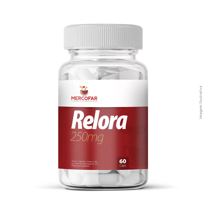 Relora 250mg 60 Cápsulas