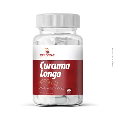 Curcuma Longa 450mg (95% Curcuminoides) 60 Cápsulas Curcuma Longa 450mg (95% Curcuminoides) 60 Cápsulas