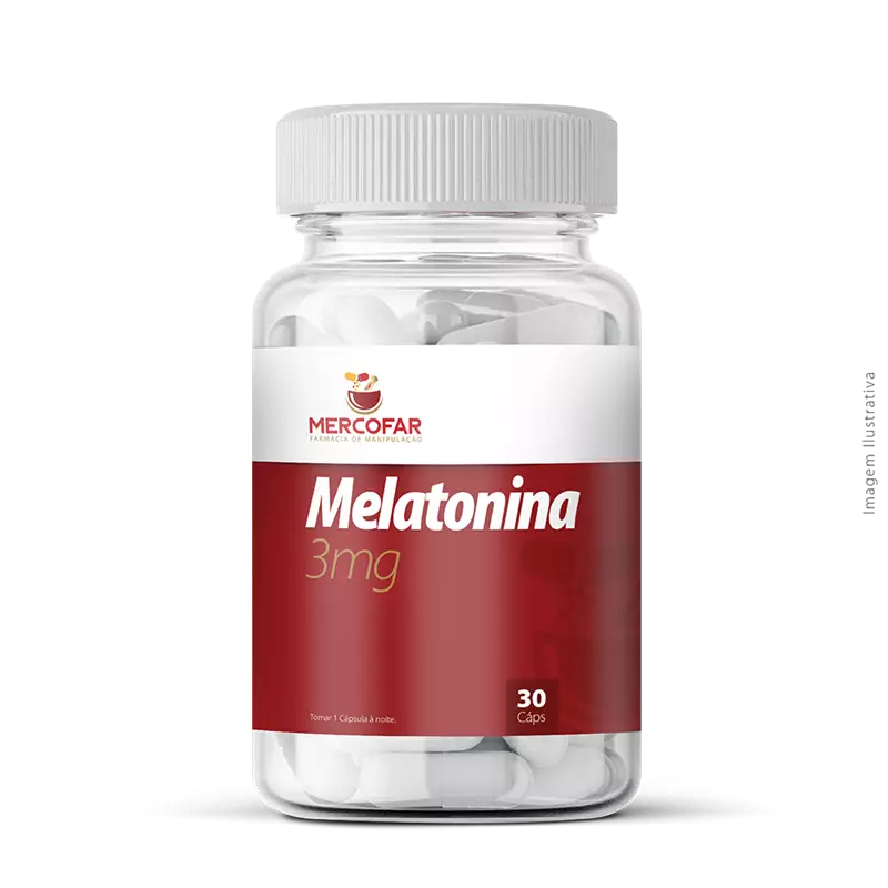 Melatonina 3mg 30 Cápsulas