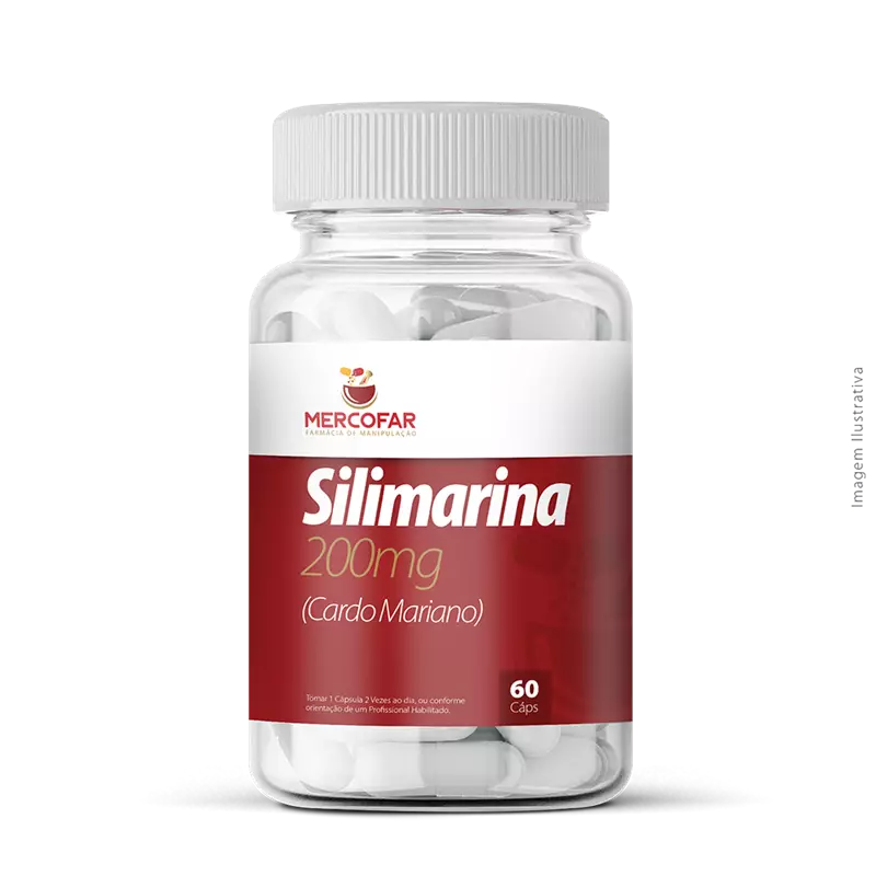 Silimarina 200mg (Cardo Mariano) 60 Cápsulas