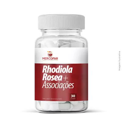 Rhodiola Rosea + Associações 30 Doses