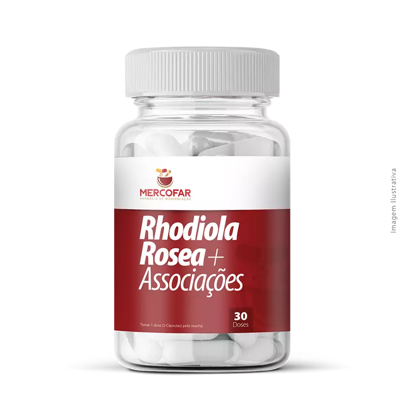 Rhodiola Rosea + Associações 30 Doses