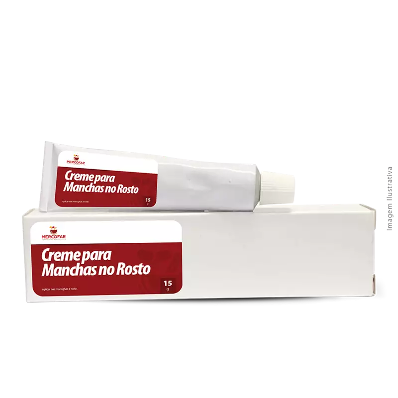 Creme para Manchas no Rosto 15g