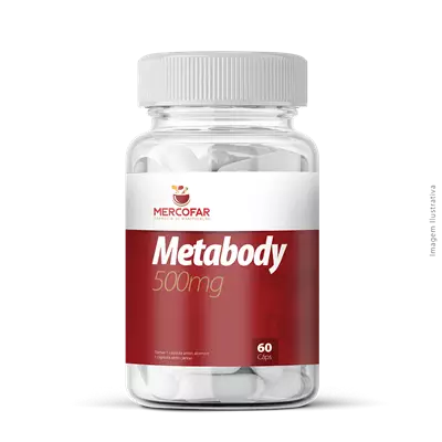 Metabody 500mg 60 Cápsulas