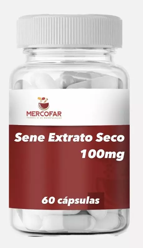 Sene Extrato Seco 100mg