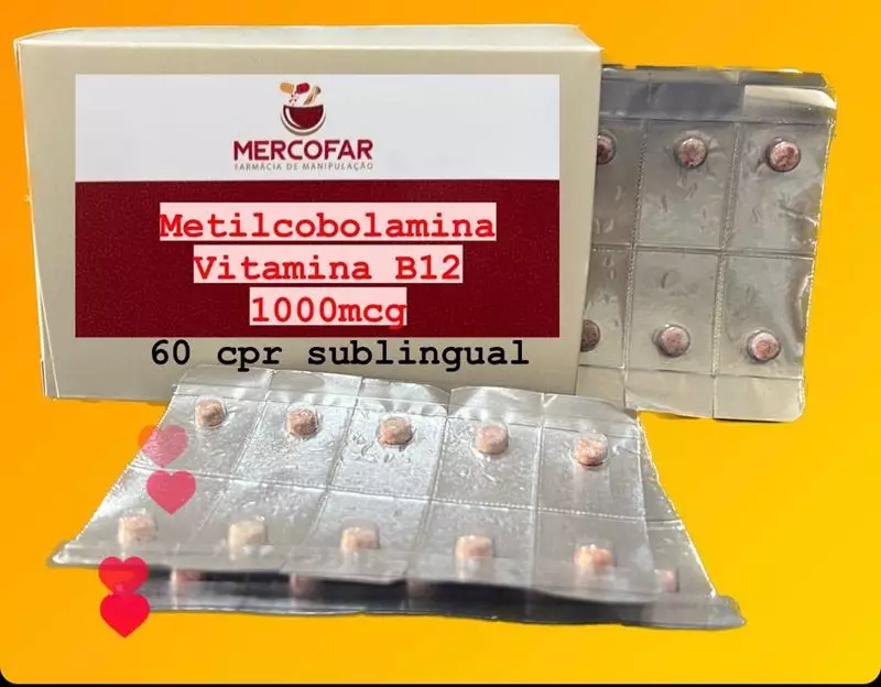 Metilcobalamina (Vit B12) 1000mcg